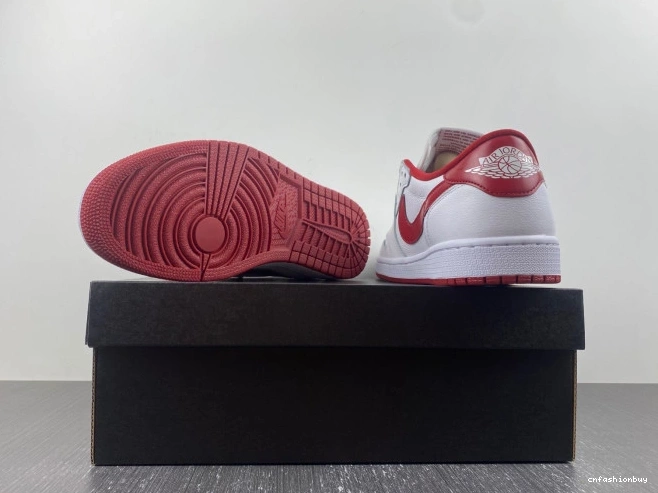 Low 1 Red Retro Varsity Jordan 705329-101 White 0825